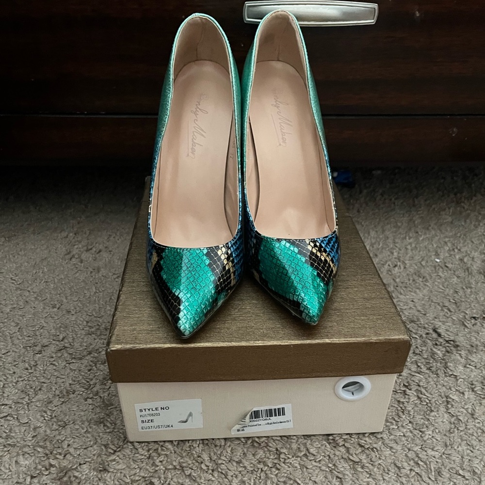 Multicolored Heels - Picture 2 of 9